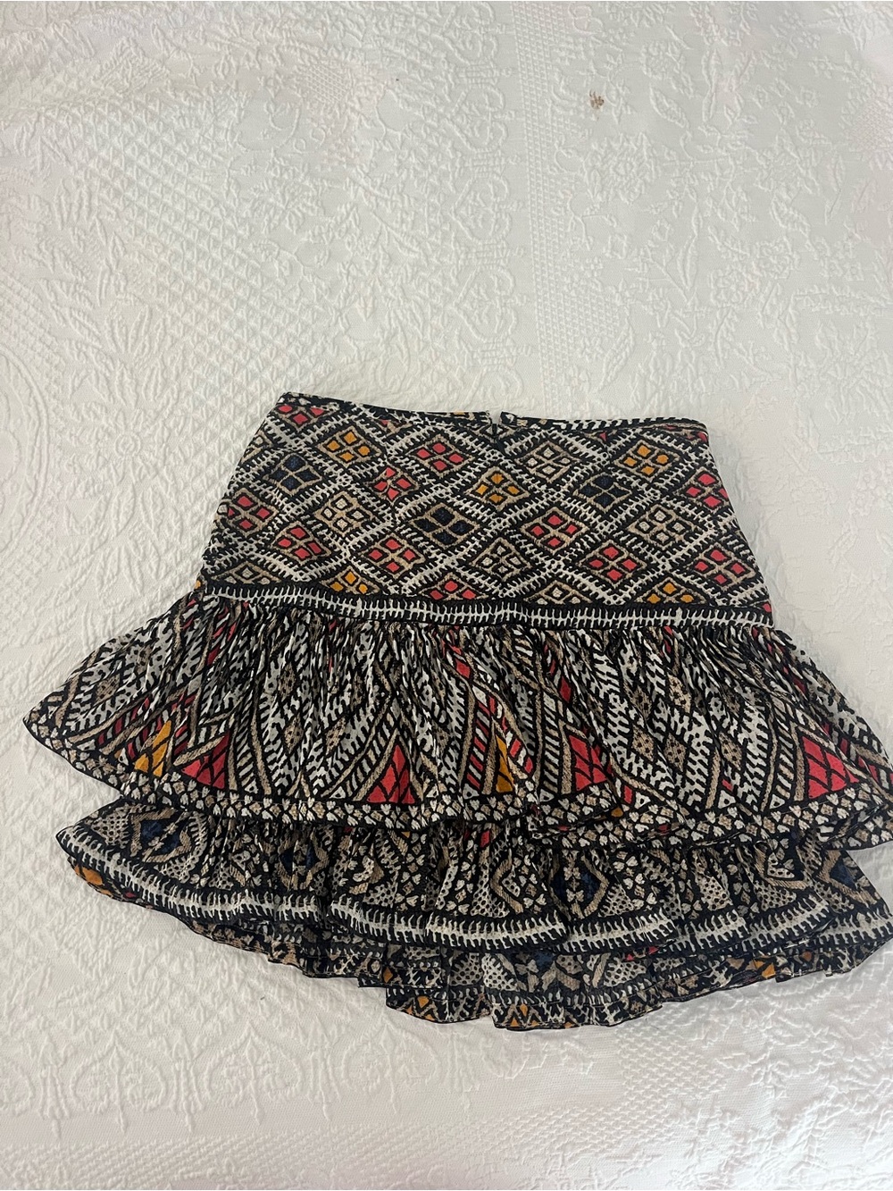 Tiered Ruffle Mini Skirt - Picture 3 of 3